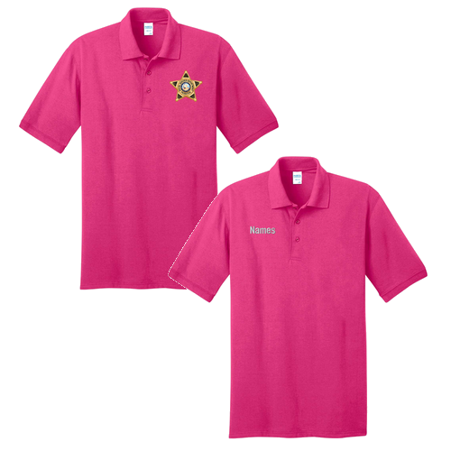 Port & Company Core Blend Jersey Knit Polo -- Sangria