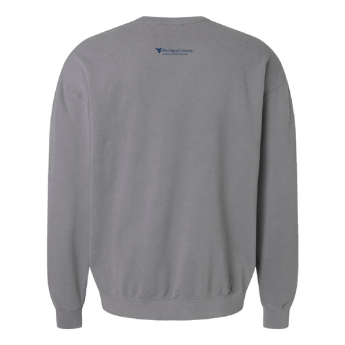 Comfort Colors Unisex Garment-Dyed Lightweight Fleece Crewneck Sweatshirt -- Grey