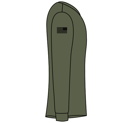Gildan Heavy Blend Crew Neck Sweatshirt -- Military Green