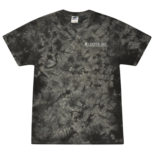 Tie-Dye Crystal Wash T-Shirt -- Black