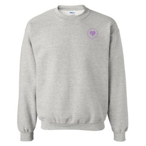 Gildan Heavy Blend Crew Neck Sweatshirt -- Ash