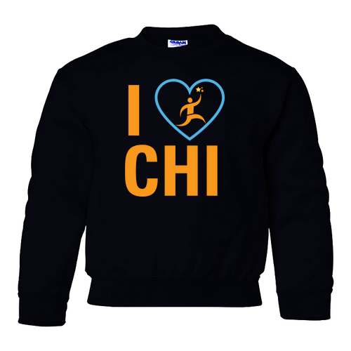 YOUTH Crewneck Sweatshirt -- Black