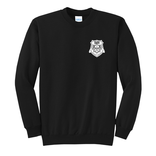 Port and Company Classic Crewneck Sweatshirt -- Jet Black