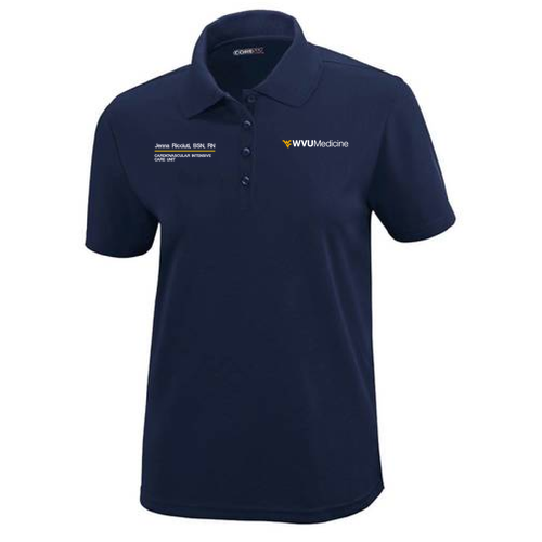 Ash City Core 365 Ladies Origin Performance Pique Polo -- Classic Navy