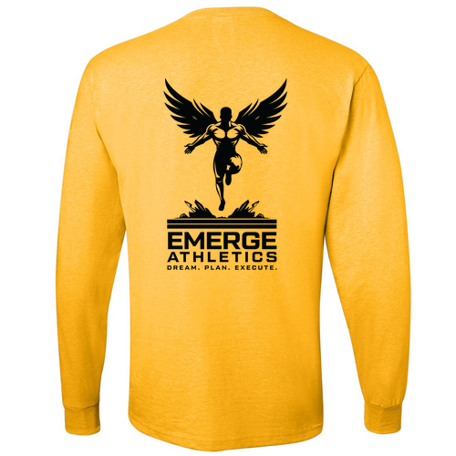 Jerzees Dri-Power Active Adult Longsleeve Tee -- Island Yellow
