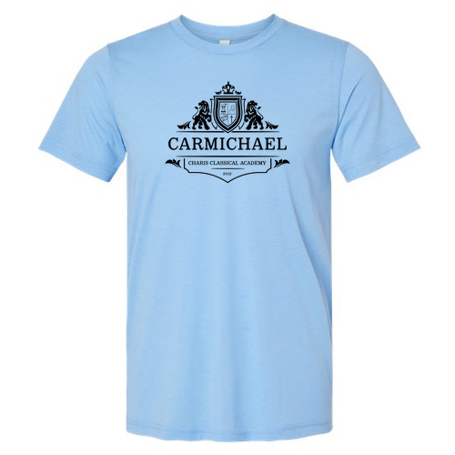 Carmichael Bella Canvas T-Shirt -- Solid Carolina Blue Triblend