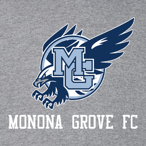 Gildan Heavy Blend Youth Hooded Sweatshirt -- Graphite Heather