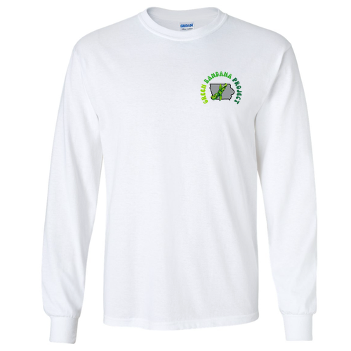 Gildan Ultra Cotton Longsleeve Basic T-Shirt -- White