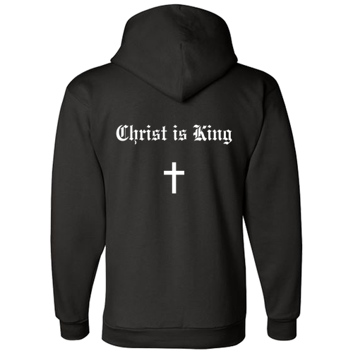 Champion Powerblend Adult Hooded Sweatshirt -- Black