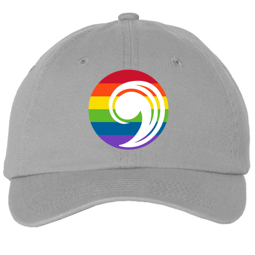 Valucap Bio-Washed Unstructured Hat -- Grey