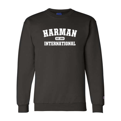 Champion Powerblend Crewneck Sweatshirt -- Black