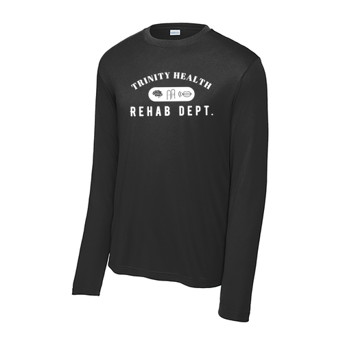 Sport Tek Long Sleeve Competitor -- Black