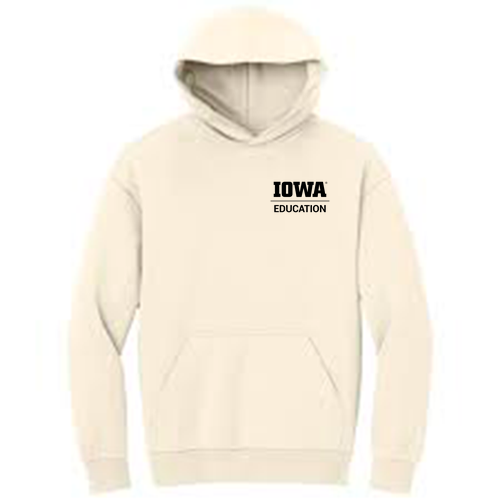 Hawkeye Teacher District V.I.T. Heavyweight Fleece Hoodie -- Griege