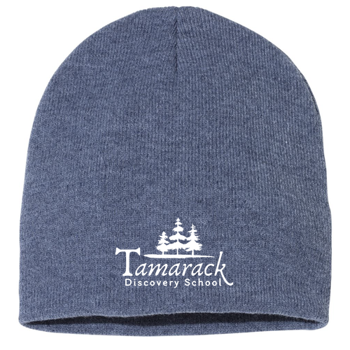 Sportsman 8-inch Knit Beanie -- Heather Navy