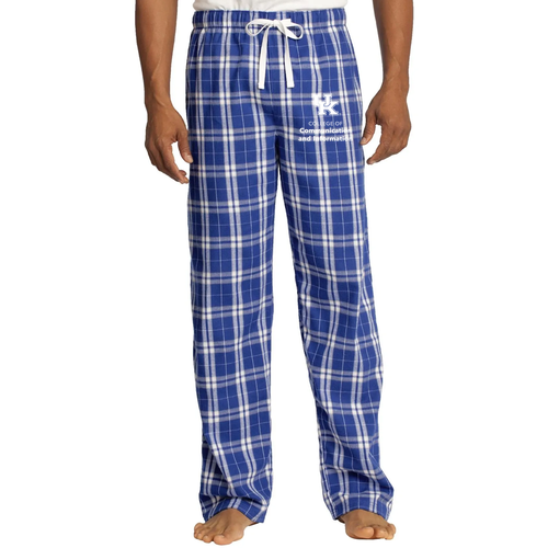 District Flannel Plaid Pant -- Deep Royal