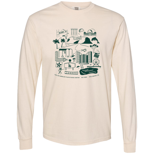 Comfort Colors Ringspun Long Sleeve Tee -- Ivory