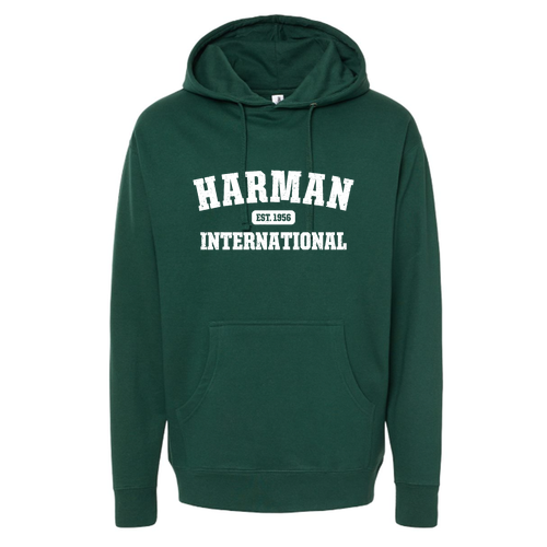 Independent Trading Midweight Hooded Sweatshirt -- Forest Green