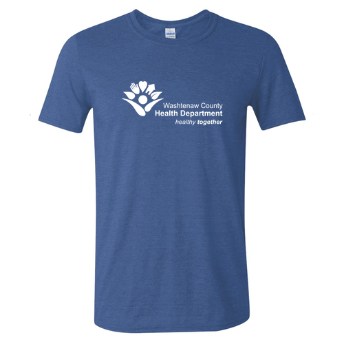 Gildan SoftStyle Fitted T-Shirt -- Heather Royal