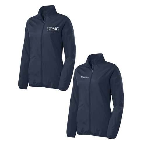 HVI Port Authority Ladies Zephyr Full-Zip Jacket -- Dress Blue Navy