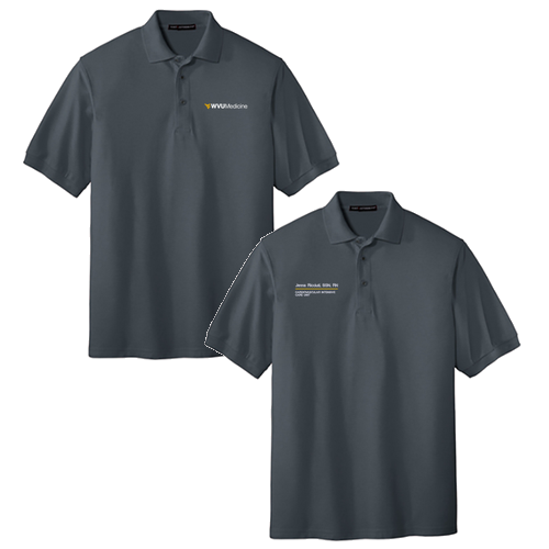 Port Authority Silk Touch Sport Shirt -- Steel Grey