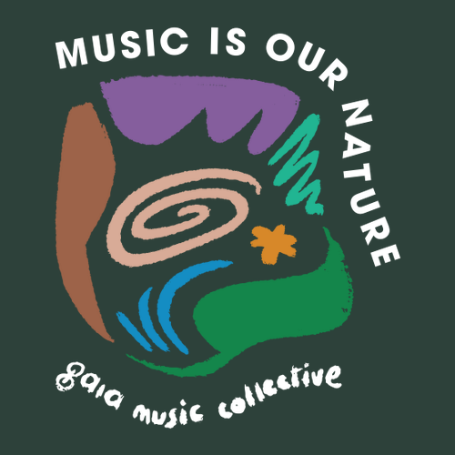Gaia Music Collective "Music is Our Nature" | Forest Long-Sleeve