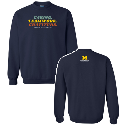 Gildan Heavy Blend Crewneck Sweatshirt -- Navy