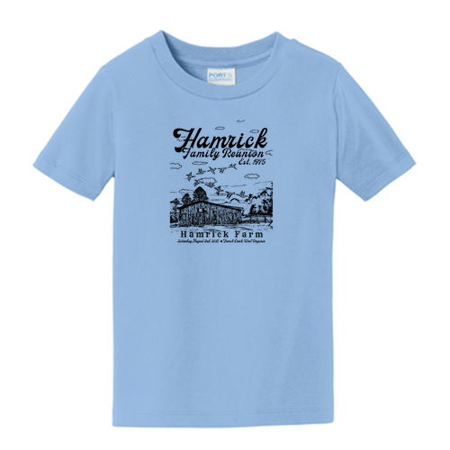 Port and Company Toddler Fan Favorite Tee -- Light Blue