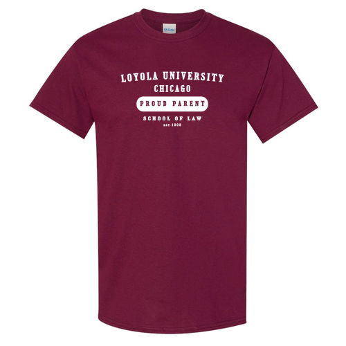 Proud Parent Basic T-Shirt -- Maroon
