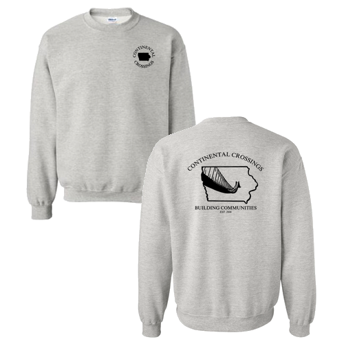 Gildan Heavy Blend Crew Neck Sweatshirt -- Ash