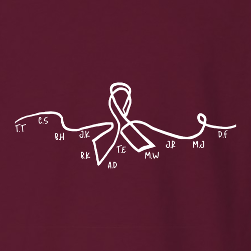 Gildan Heavy Blend Crew Neck Sweatshirt -- Maroon