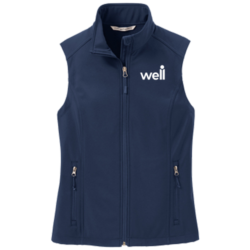 Port Authority Ladies Core Soft Shell Vest -- Dress Blue Navy