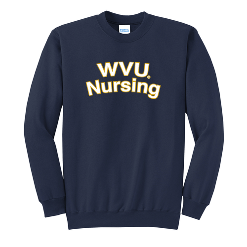 Port and Company Classic Crewneck Sweatshirt -- Navy