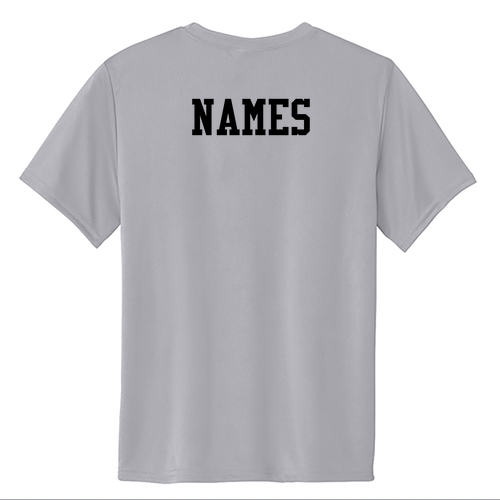 Youth Port and Company Performance Tee -- Silver