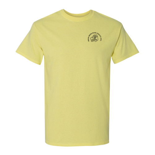 Gildan Heavy Cotton Basic T-Shirt -- Cornsilk