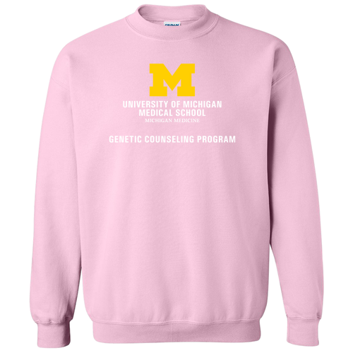 Heavy Blend Crew Neck Sweatshirt -- Light Pink