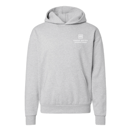 Independent Trading Co. Avenue Pullover Hooded Sweatshirt -- Grey Heather
