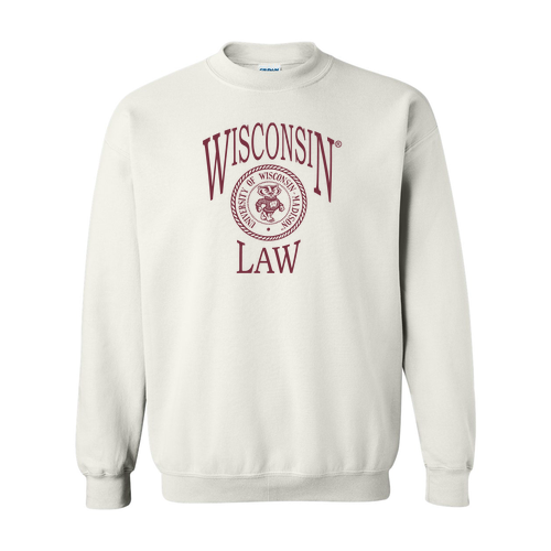 Gildan Heavy Blend Crew Neck Sweatshirt -- White