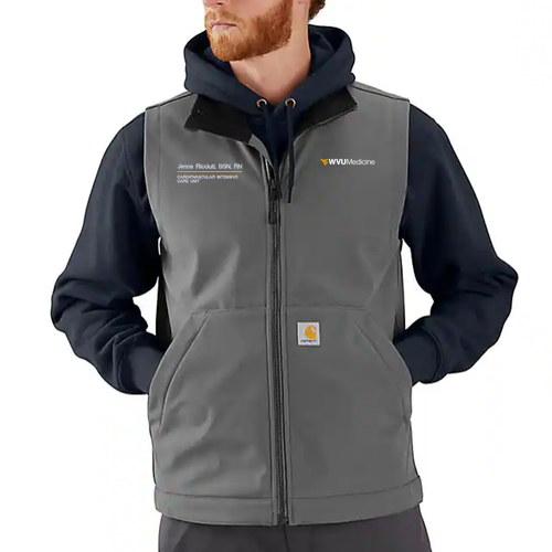 Carhartt Rain Defender Soft Shell Vest -- Steel
