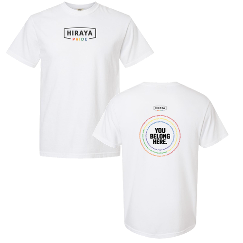 2026 Hiraya Pride Tee -- White