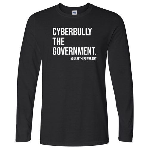 Cyberbully The Government Long Sleeve Tee -- Black