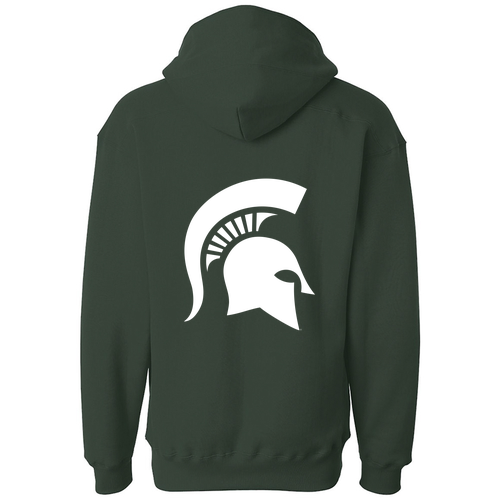 J America Sport Lace Hooded Sweatshirt -- Forest