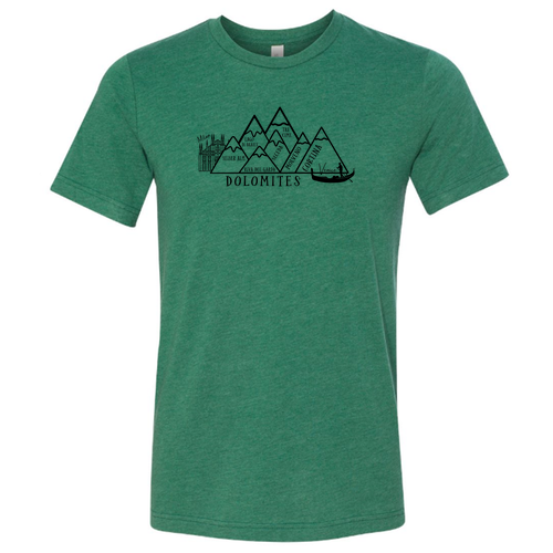 Bella Canvas Triblend Short Sleeve T-Shirt -- Grass Green Triblend