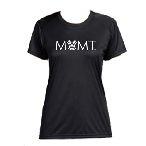 Coach's Ladies Cooling Performance Crew -- Black