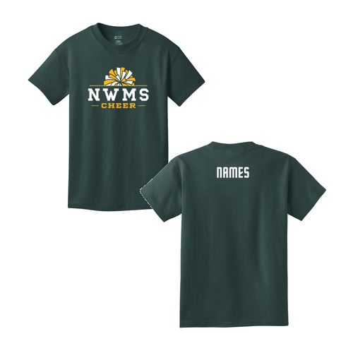 Port and Company Youth 5.4oz T Shirt -- Dark Green