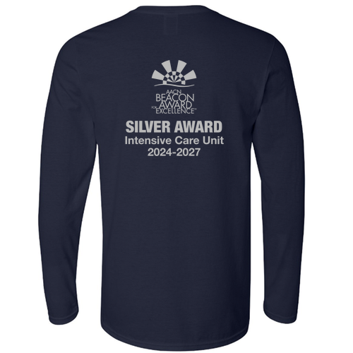 Gildan Softstyle Longsleeve T Shirt -- Navy