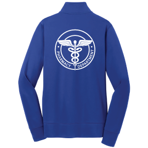 Ladies Sport Tek Sport Wick Fleece Full Zip Jacket -- True Royal