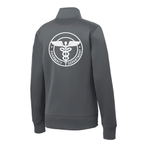 Ladies Sport Tek Sport Wick Fleece Full Zip Jacket -- Dark Smoke Grey