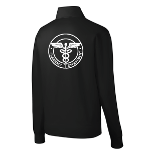 Men/Unisex Sport-Tek Sport-Wick Fleece Full-Zip Jacket -- Black