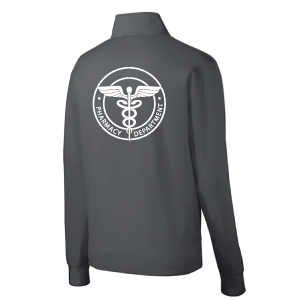 Men/Unisex Sport-Tek Sport-Wick Fleece Full-Zip Jacket -- Dark Smoke Grey