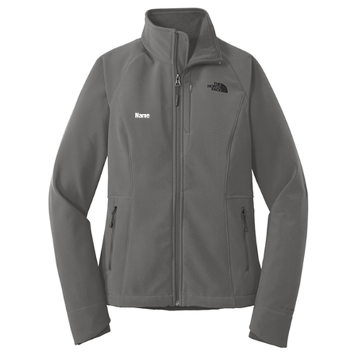 Cardiology North Face Ladies Soft Shell Jacket -- Asphalt Grey